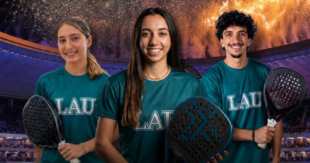 LAU Padel Athletes to Malaga